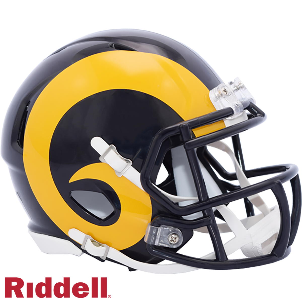 Los Angeles Rams T/B(81-99) Mini Football Helmet