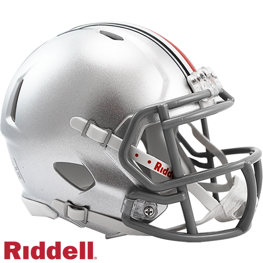 Ohio State Buckeyes Primary Speed Mini Football Helmet
