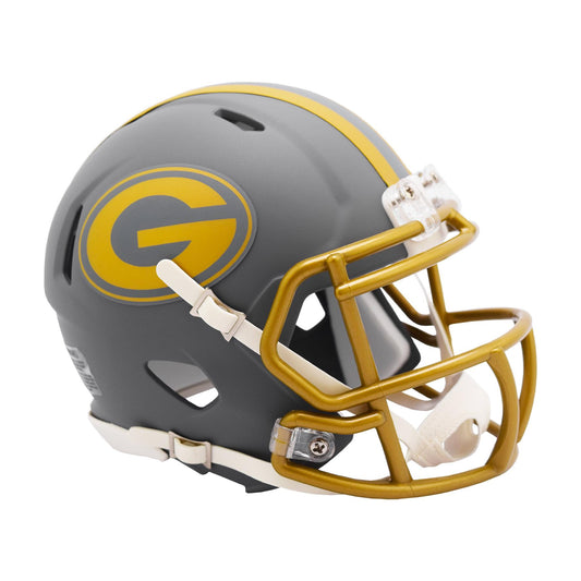 Green Bay Packers SLATE Mini Football Helmet