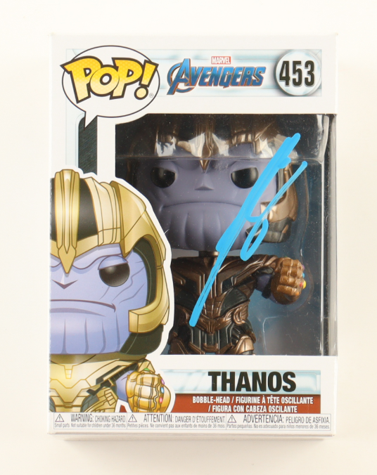 Josh Brolin Signed "Avengers" #453 Thanos Funko Pop! - ACOA
