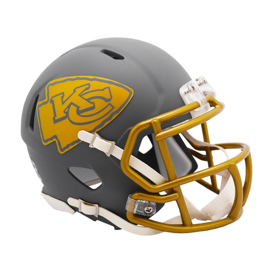 Kansas City Chiefs SLATE Mini Football Helmet
