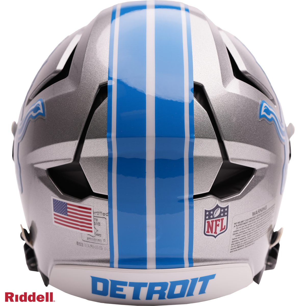 Detroit Lions Primary F/S Axiom Football Helmet