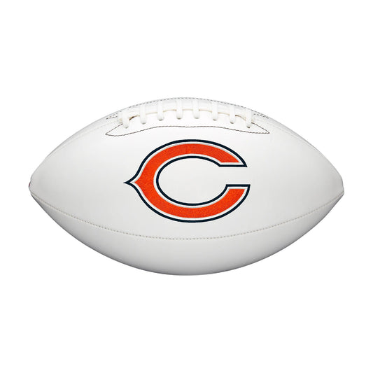 Chicago Bears Wilson Embroidered Logo Autograph Edition Football