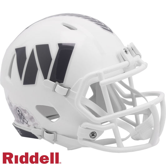 Washington Commanders Salute to Service Riddell Speed Mini Football Helmet