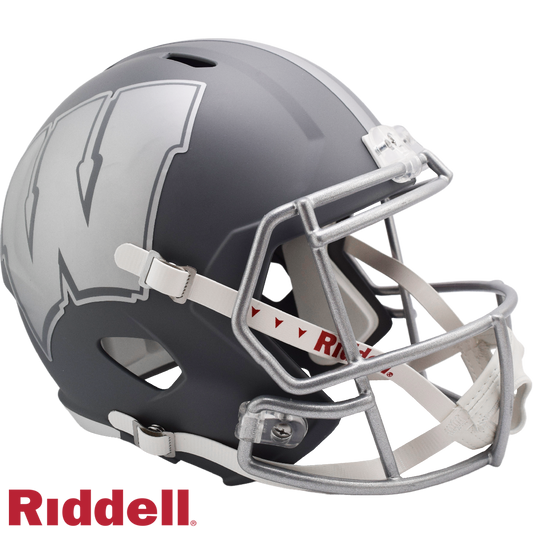 Wisconsin Slate F/S Replica Football Helmet