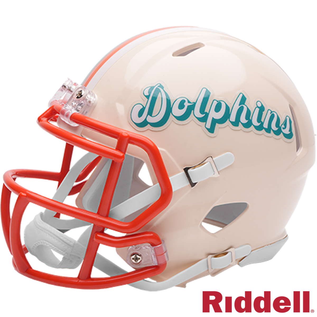 Dolphins Retro Mini Football Helmet #8060362