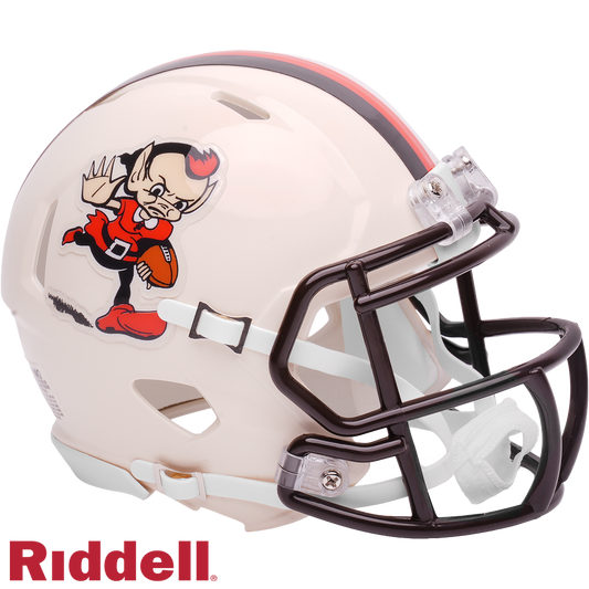 Browns Retro Mini Football Helmet #8060354