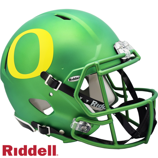 Oregon Ducks Apple Green F/S Authentic Football Helmet
