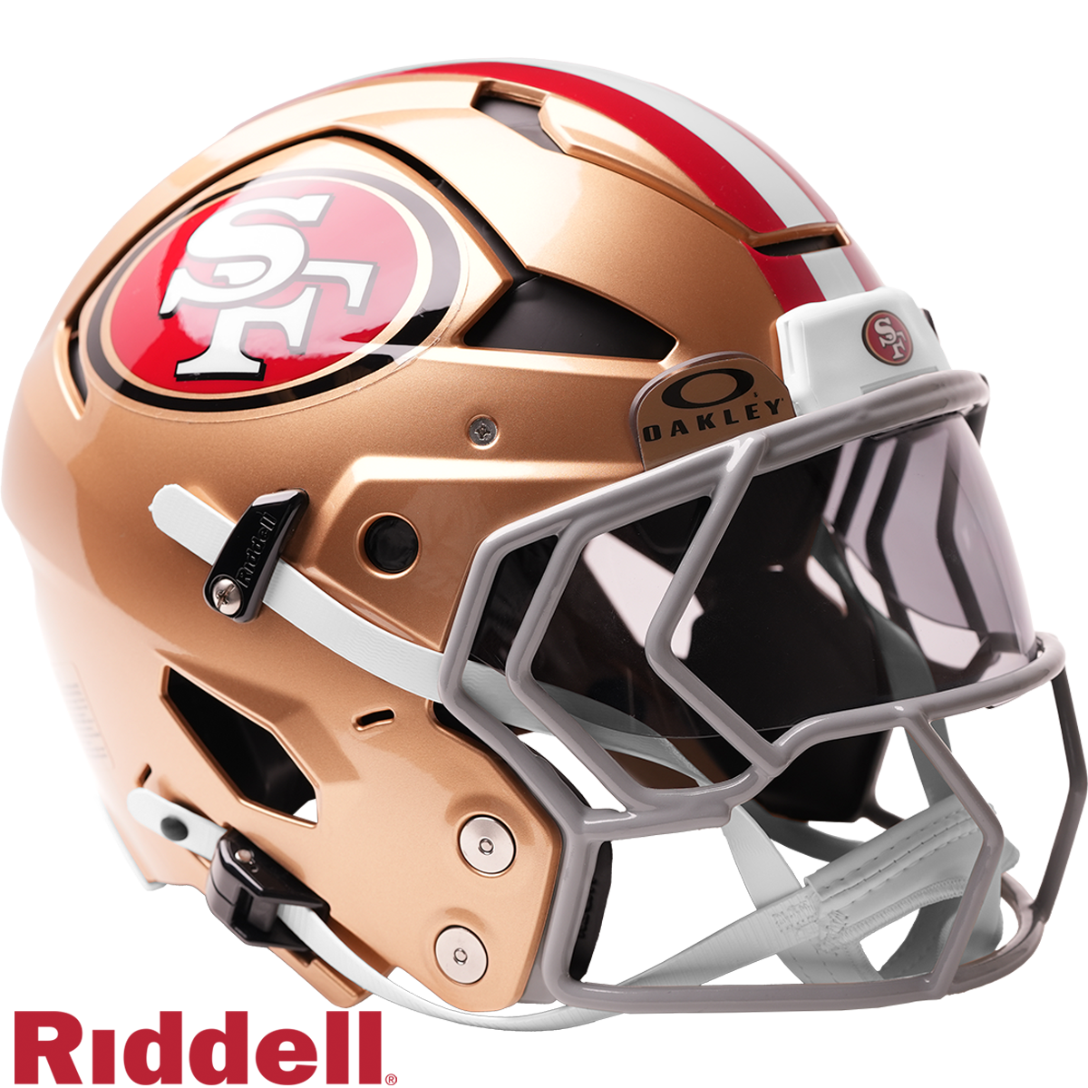 San Francisco 49ers Primary F/S Axiom Football Helmet