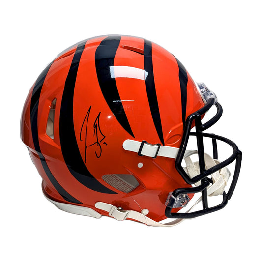 Shop Joe Burrow Cincinnati Bengals Autographed Orange Full Size