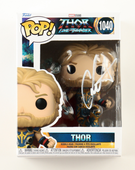 Chris Hemsworth Signed "Thor: Love And Thunder" #1040 Thor Funko Pop! - ACOA