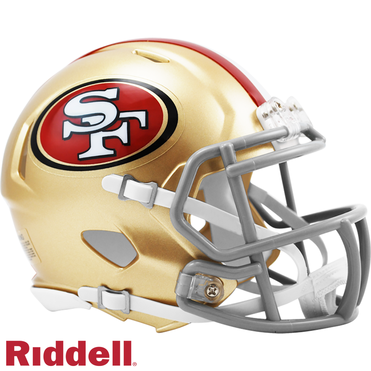 San Francisco 49ers Primary Speed Mini Football Helmet