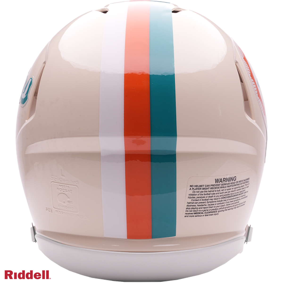 Miami Dolphins Retro Speed F/S Authentic Football Helmet