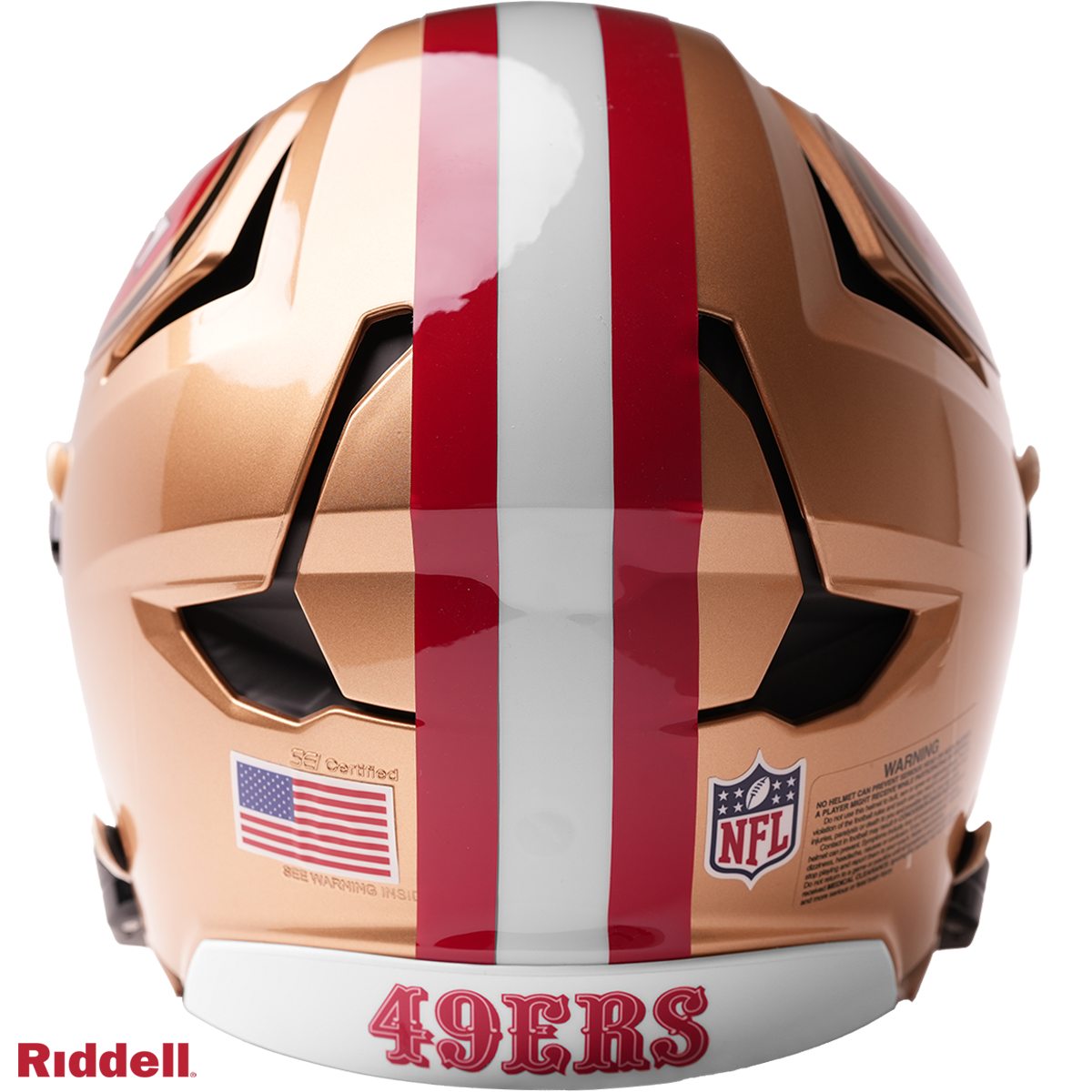 San Francisco 49ers Primary F/S Axiom Football Helmet