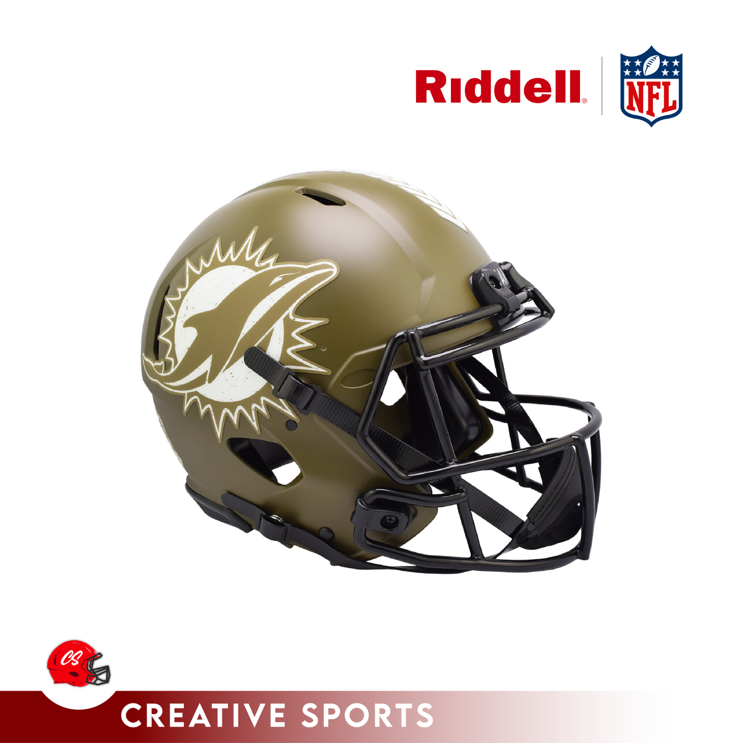 Miami Dolphins STS22 Speed F/S Authentic Football Helmet