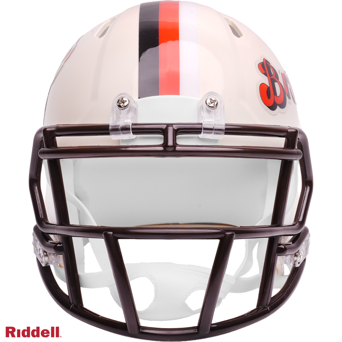 Browns Retro Mini Football Helmet #8060354