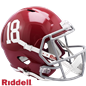 Alabama #18 Crimson Tide Speed Replica F/S Football Helmet