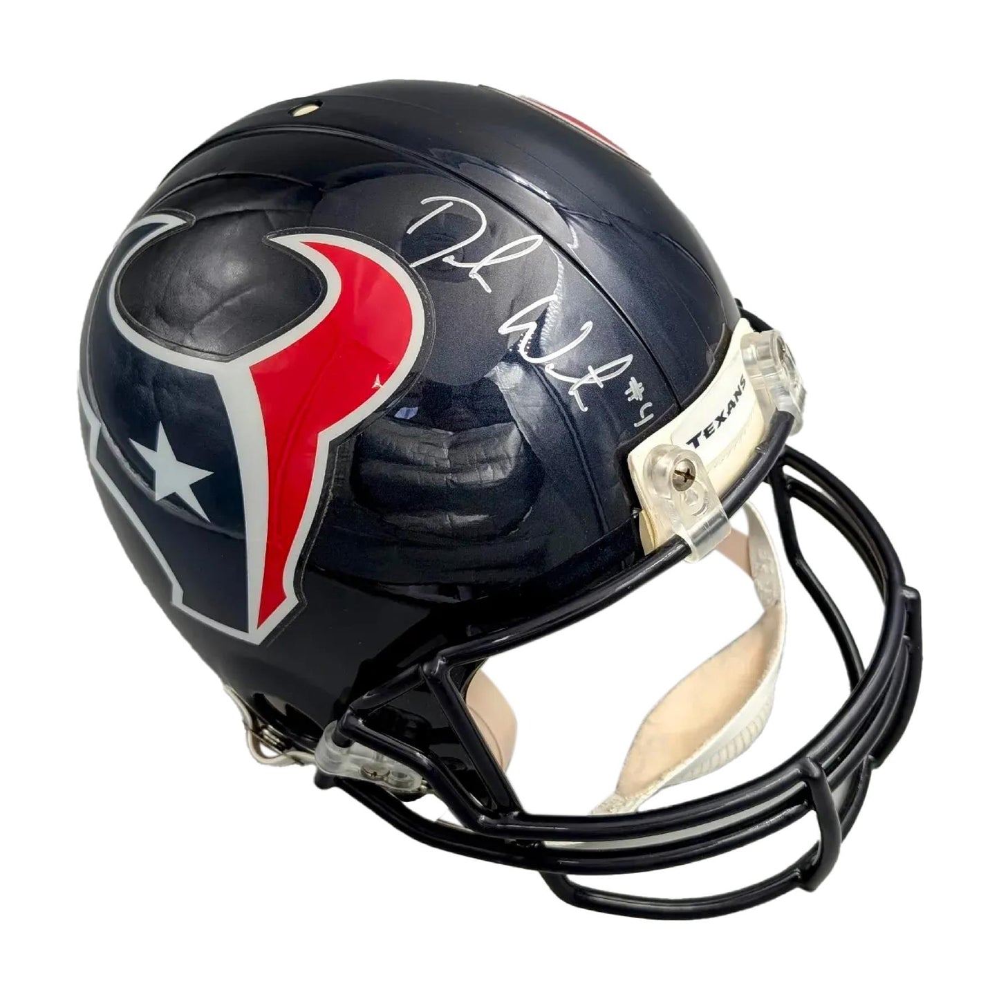 Deshaun Watson Autographed Houston Texans F/S Authentic VSR4 Helmet - PSA
