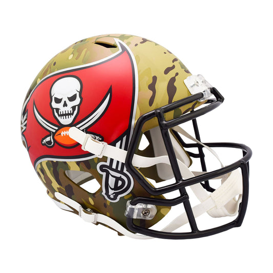Tampa Bay Buccaneerss CAMO Full Size Replica Football Helmet