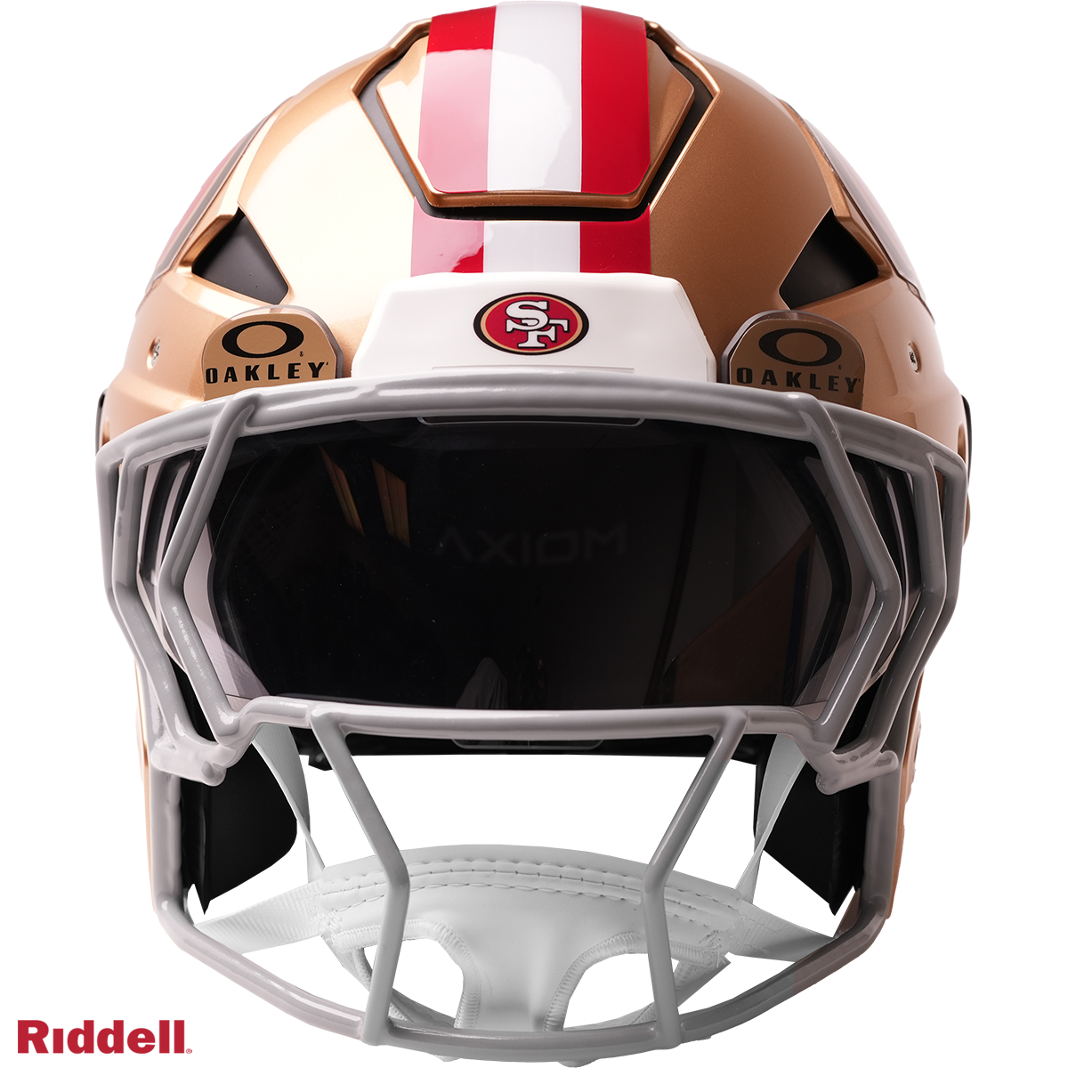 San Francisco 49ers Primary F/S Axiom Football Helmet