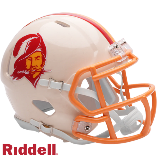 Tampa Bay Buccaneers Retro Speed Mini Football Helmet