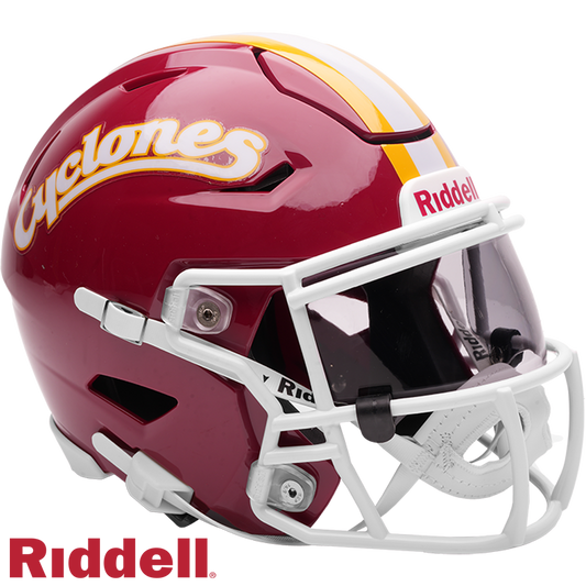 Iowa State Red Cyclones Primary Midi SpeedFlex Football Helmet