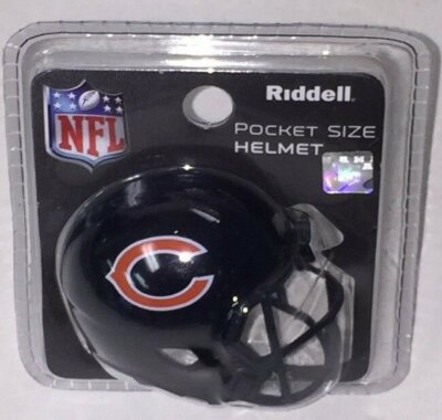 Chicago Bears Speed Pocket Pro Football Helmet