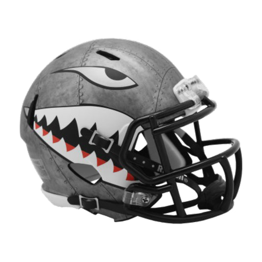 Air Force Falcons Sharktooth Limited Edition NCAA Mini Speed Football Helmet