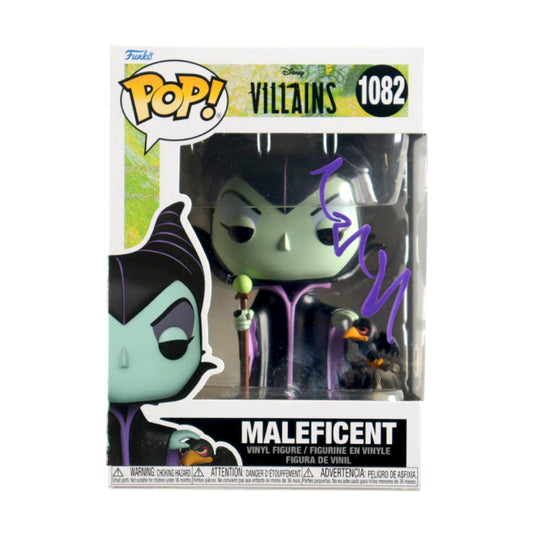 Angelina Jolie Signed "Disney Villains" #1082 Maleficent Funko Pop! - PSA