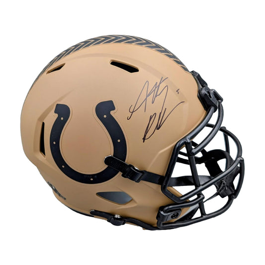 Anthony Richardson Signed Authentic Salute To Service 2023 Colts NFL