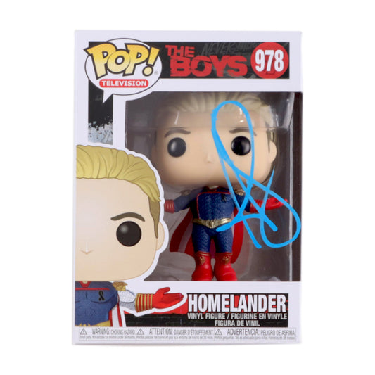 Anthony Starr Signed "The Boys" #978 Homelander Funko Pop! Vinyl Figure - PSA