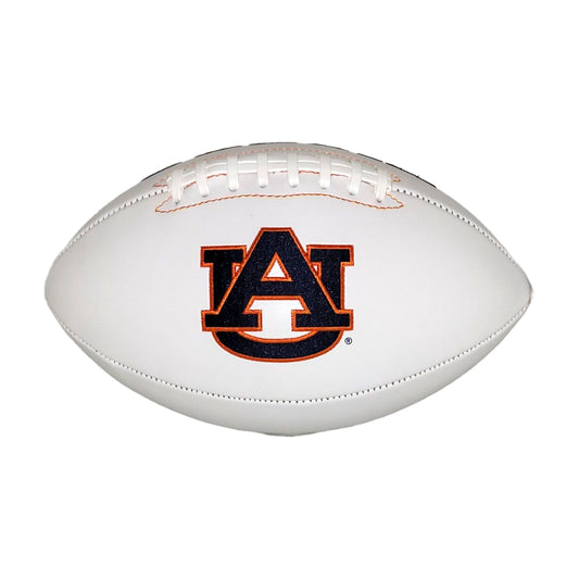 Auburn Tigers Embroidered Logo Signature Series Full Size Football