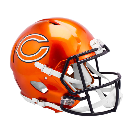 Chicago Bears Riddell Speed Full Size Authentic Flash Football Helmet