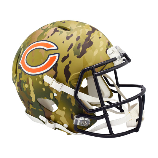 Chicago Bears CAMO Full Size Authentic Football Helmet
