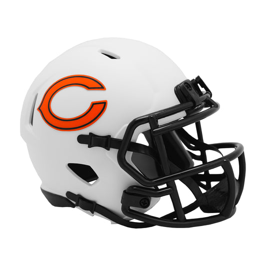 Chicago Bears Riddell Lunar Speed Mini Football Helmet