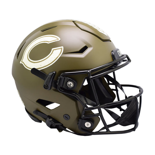 Chicago Bears 2022 Salute to Service Riddell SpeedFlex Authentic Pro-Line Football Helmet