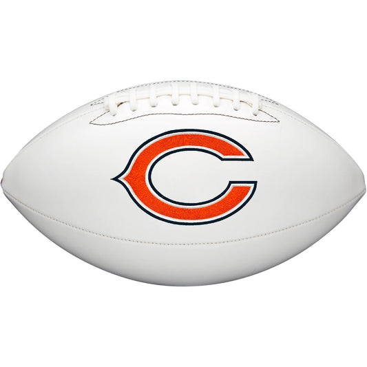 Chicago Bears Embroidered Logo Autograph Edition Football