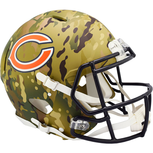Chicago Bears CAMO Full Size Authentic Football Helmet
