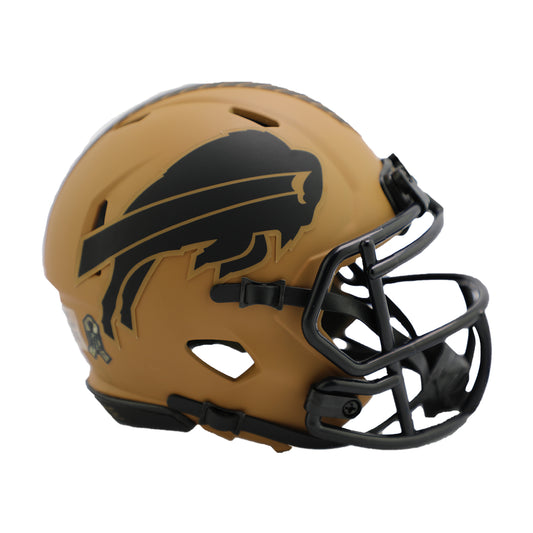 Buffalo Bills 2023 Salute to Service Riddell Speed Mini Football Helmet