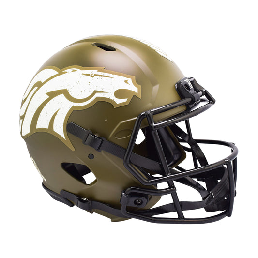 Denver Broncos 2022 Salute to Service Riddell Speed Authentic Football Helmet