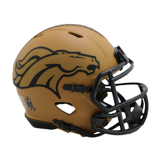 Denver Broncos 2023 Salute to Service Riddell Speed Mini Football Helmet