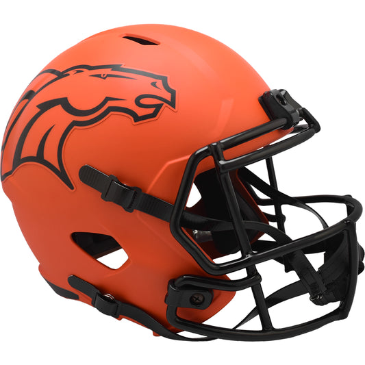 Denver Broncos RAVE Full Size Replica Football Helmet
