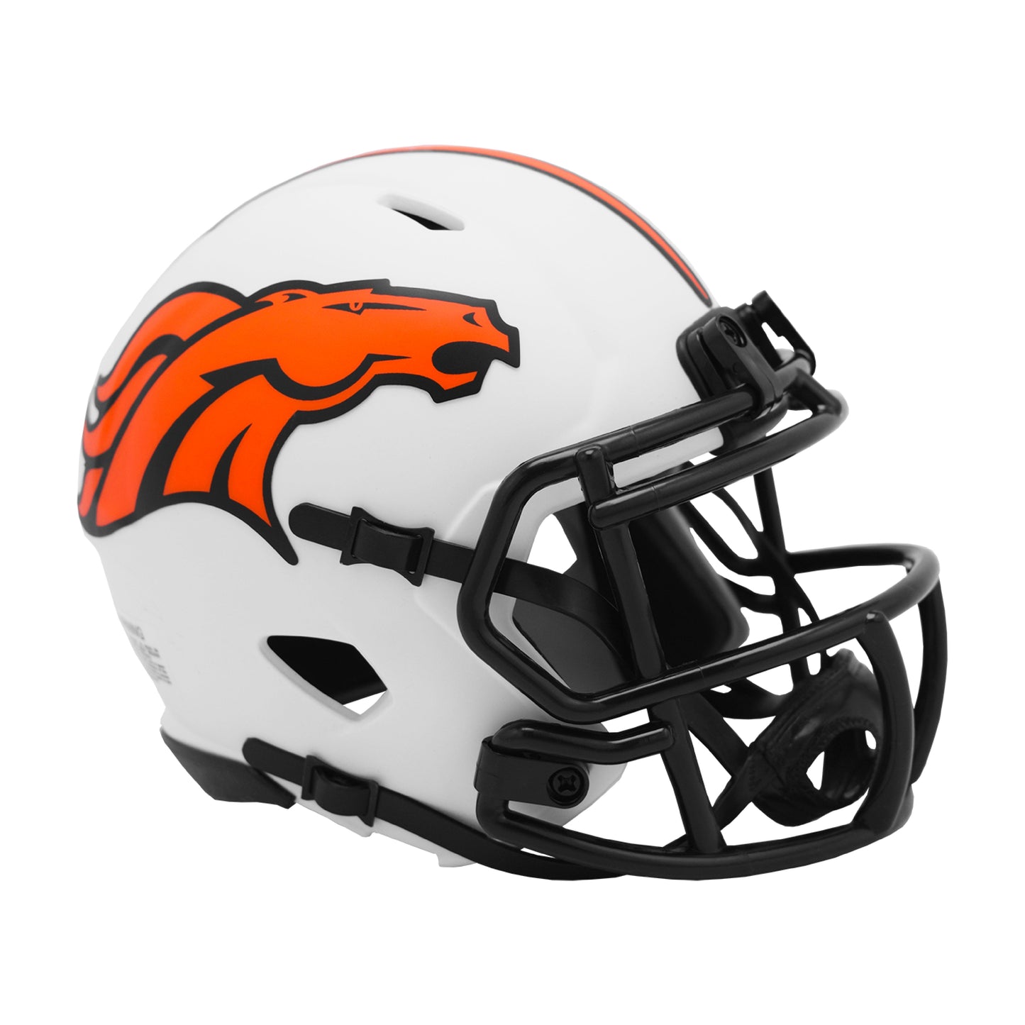 Denver Broncos Riddell Speed Mini Lunar Football Helmet