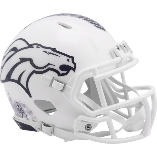 Denver Broncos  2024 Salute to Service Riddell Speed Mini Football Helmet