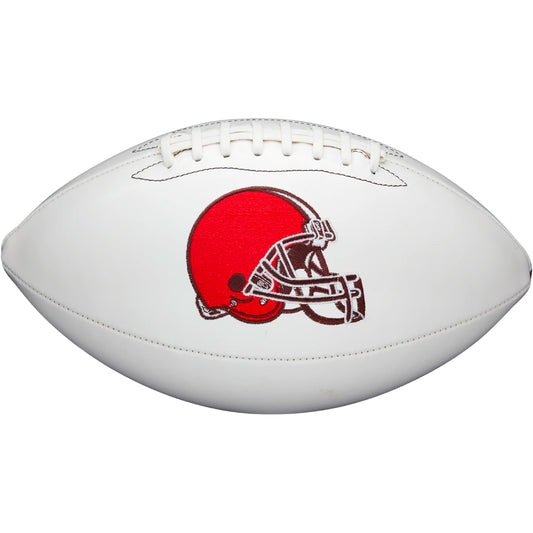Cleveland Browns Embroidered Logo Autograph Edition Football