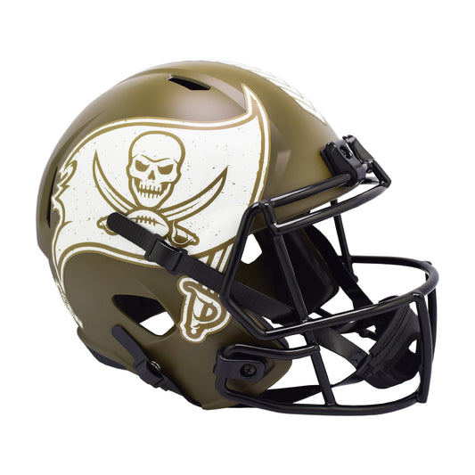 Tampa Bay Buccaneers 2022 Salute to Service Riddell Speed Replica Football Helmet