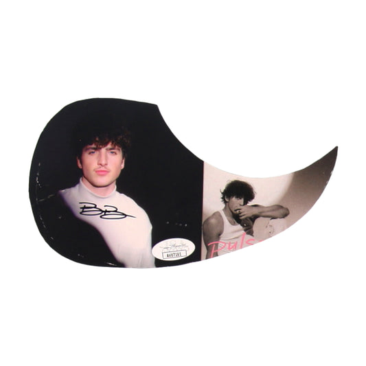 Benson Boone Signed "Pulse" Custom Insert Pickguard - JSA