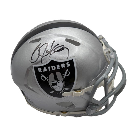 Bo Jackson Autographed Riddell Speed Las Vegas Raiders