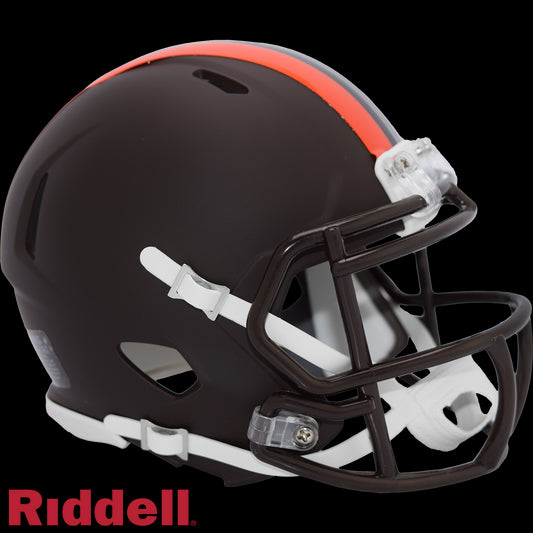 Cleveland Browns Riddell On Field Alternative 2025 Speed Mini Helmet NFL