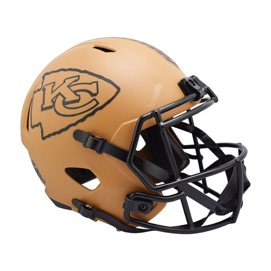 Kansas City Chiefs 2023 Salute to Service Riddell Speed Replica Football Helmet